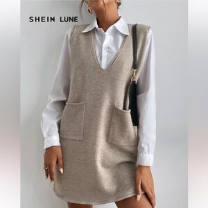 SHEIN beige vest